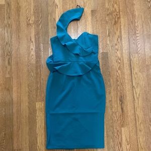 Bardot Cocktail Dress, Size Small 6, Color Green